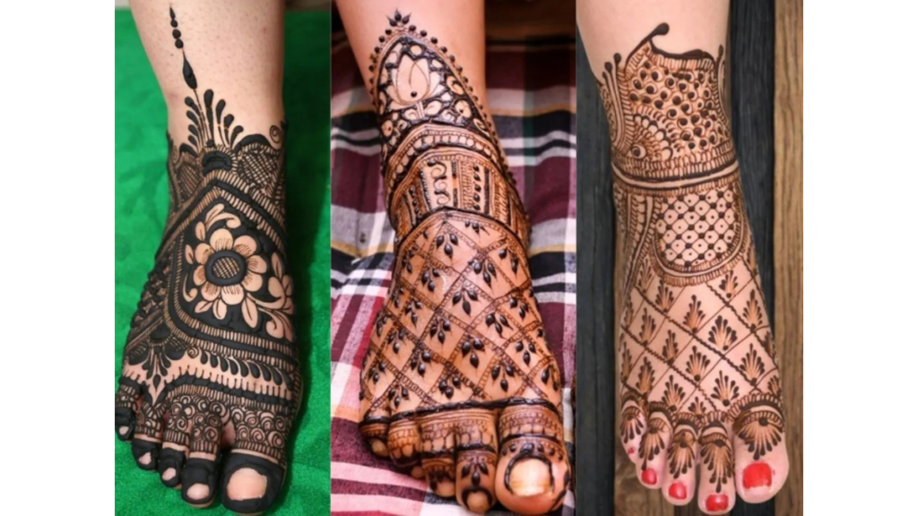 Mehndi Designs For Legs