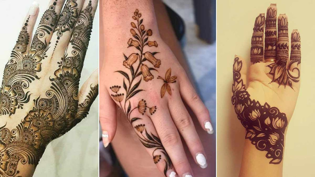Simple Mehandi Design New