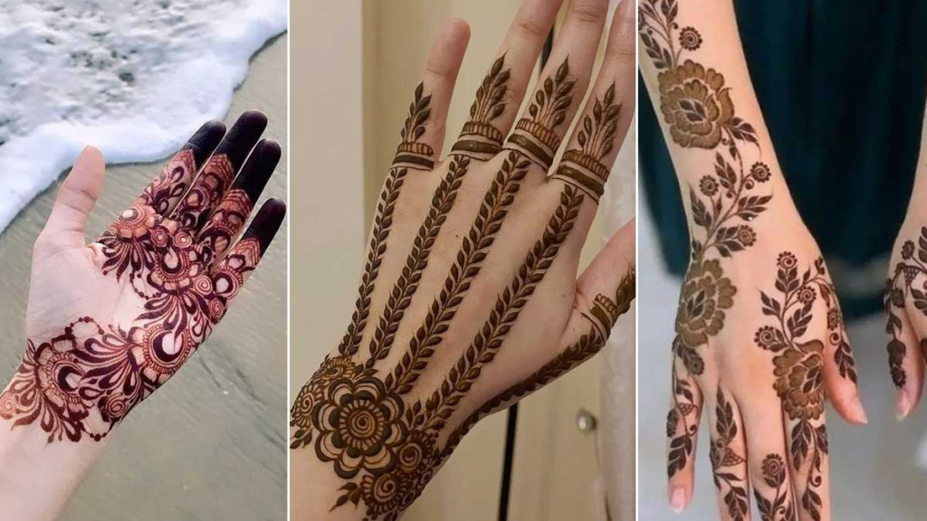 Easy Arabic Mehndi Designs