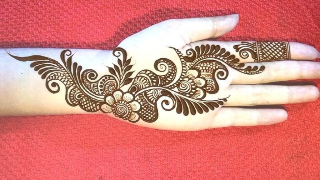 Mehendi Design Back Hand