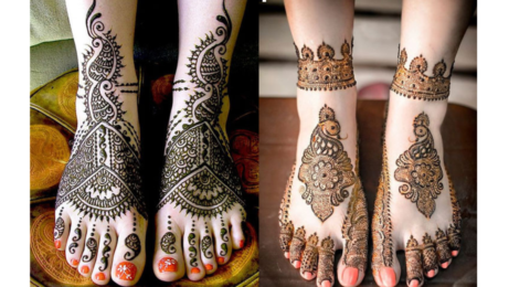 Mehndi Designs For Legs