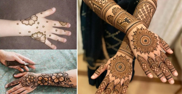 Floral Mehndi Designs