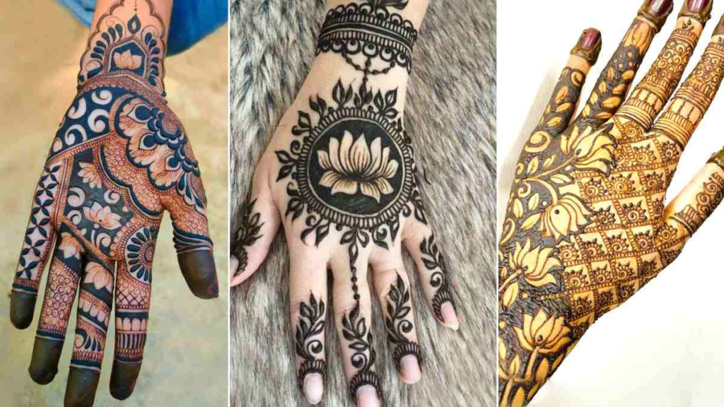 Floral Mehndi Designs