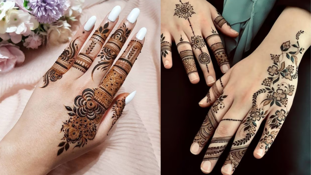 Simple Mehandi Design New
