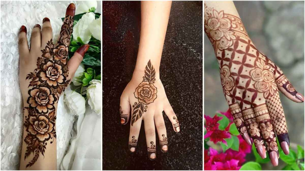 Floral Mehndi Designs