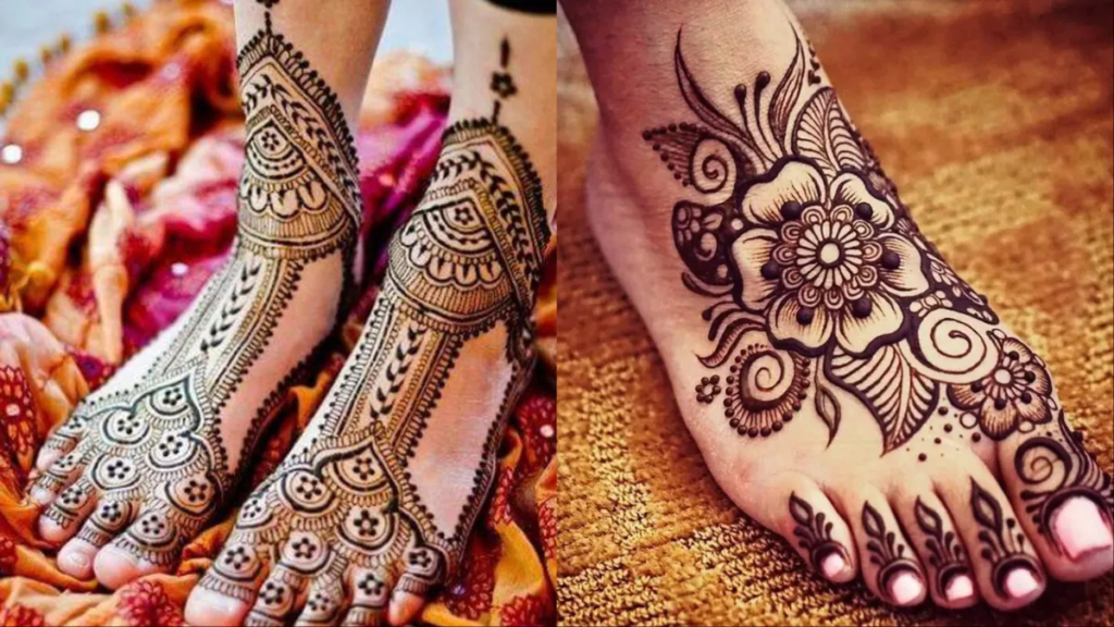 Mehndi Designs For Legs
