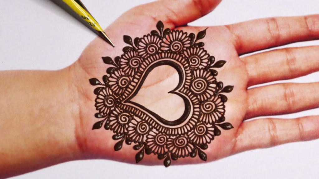 Simple Mehandi Design New