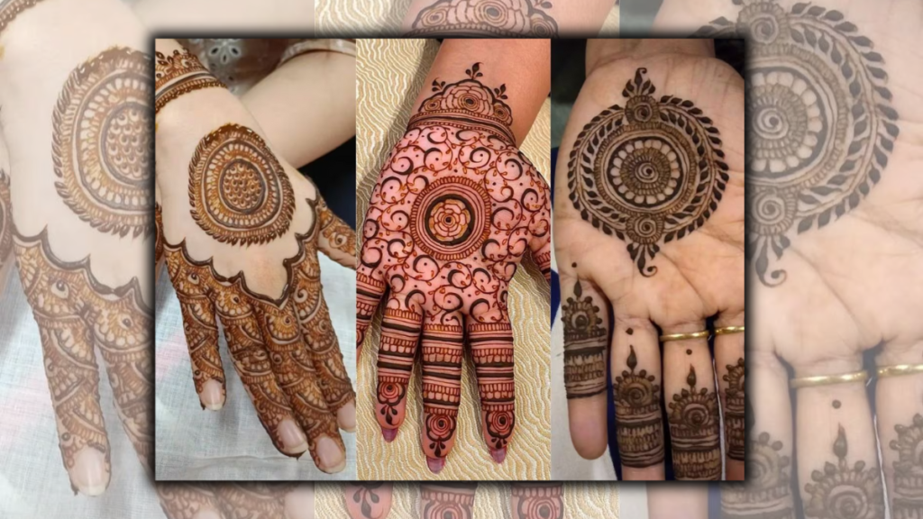 Simple New Mehndi Design