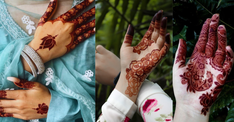 Stylish Simple Mehndi Design