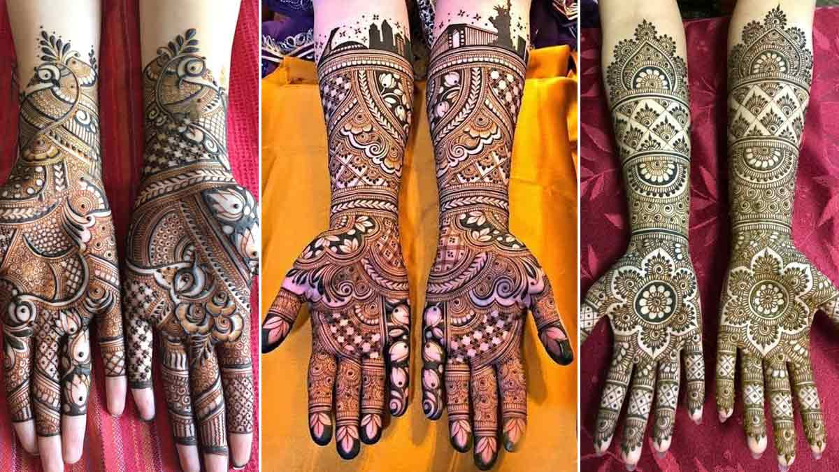 Full Hand Mehndi Design