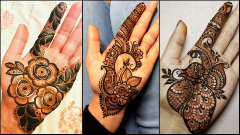 Stylish Arabic Mehndi Design