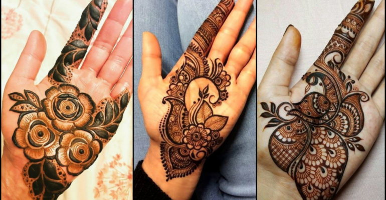 Stylish Arabic Mehndi Design