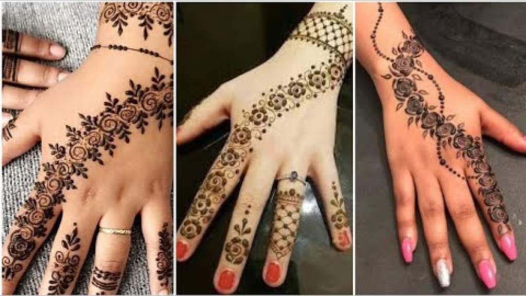 Stylish Simple Mehndi Design