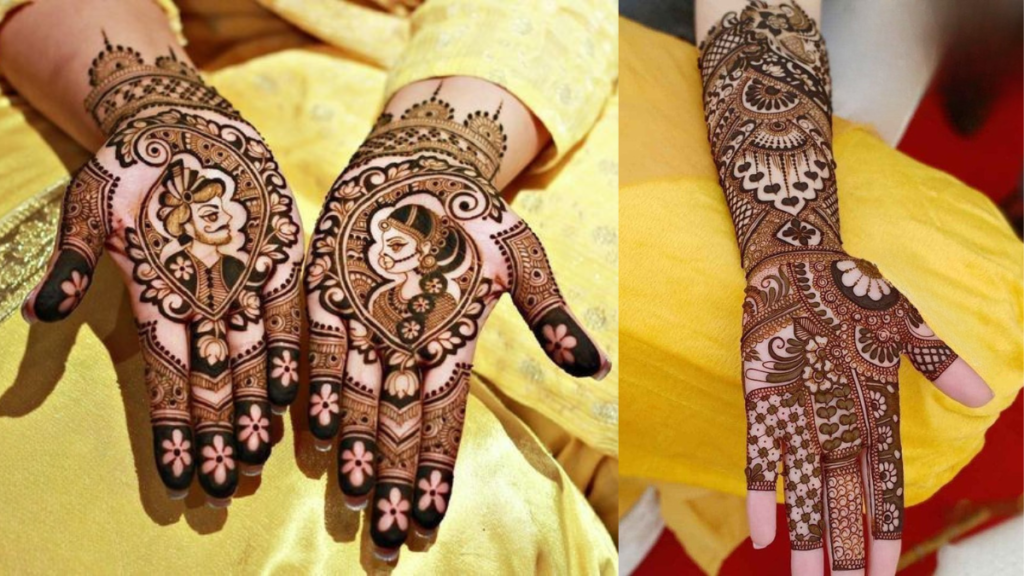 Front Hand Mehndi Design