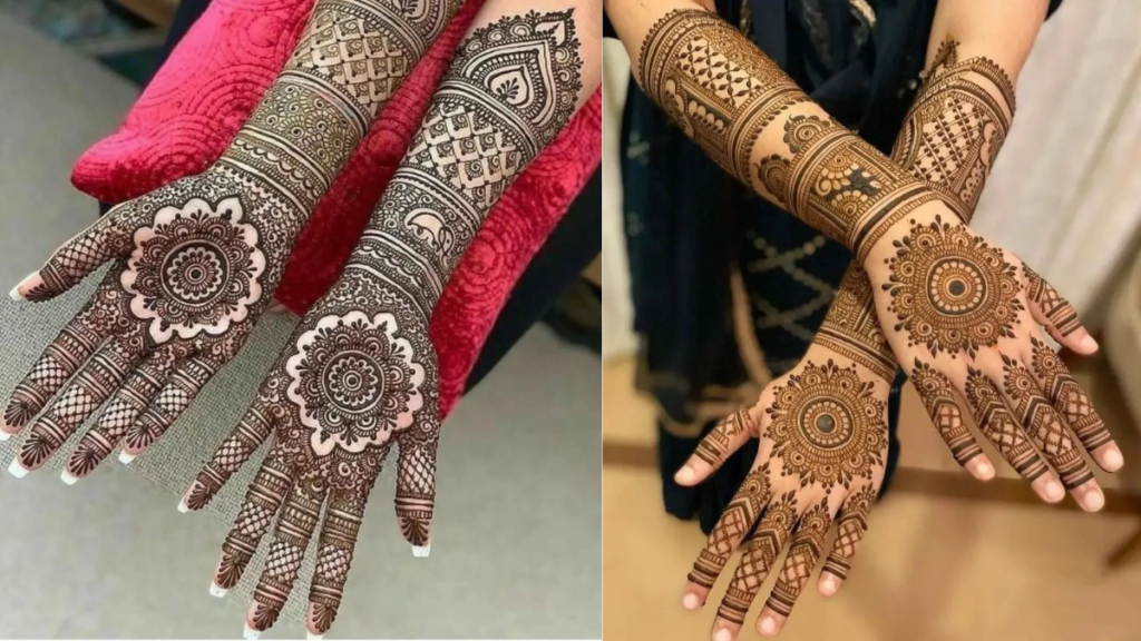 Full Hand Mehndi Design