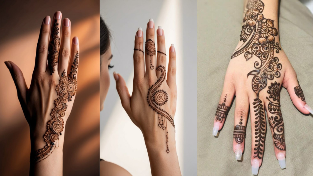 Stylish Simple Mehndi Design