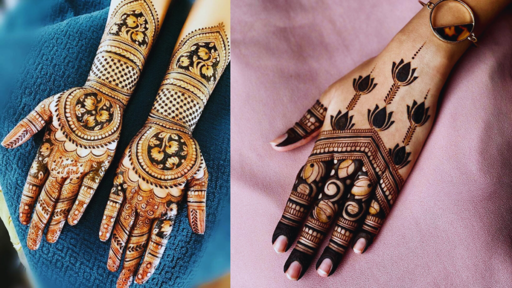 Stylish Arabic Mehndi Design