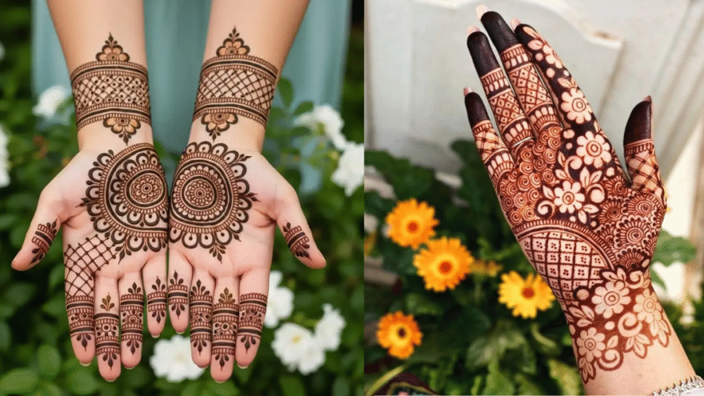 mehandi designs simple photo