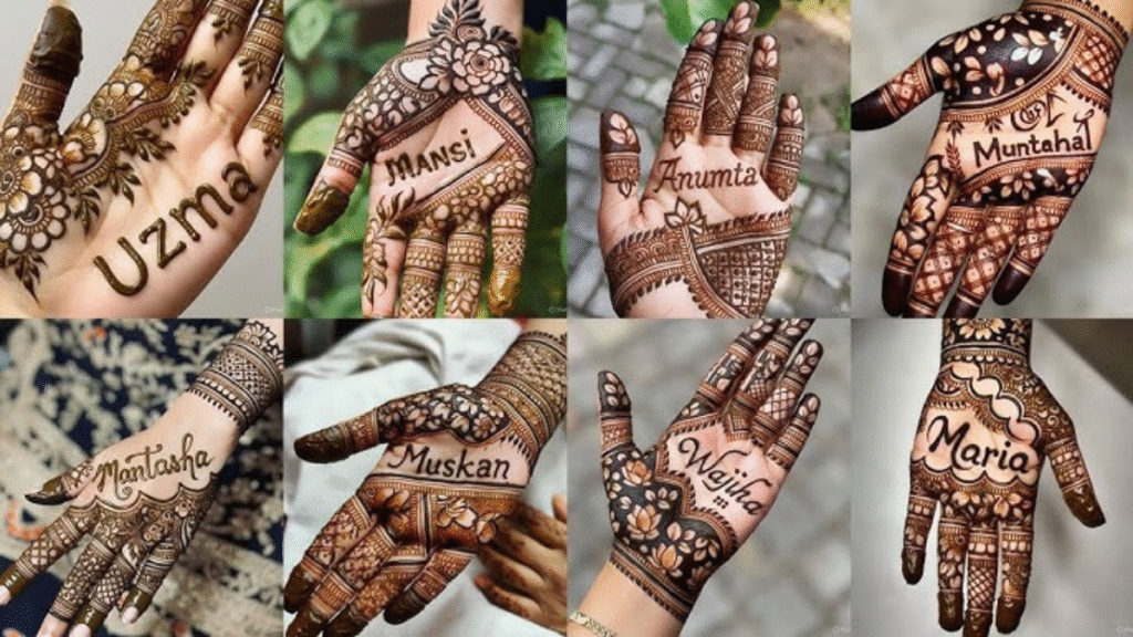 mehndi design latest