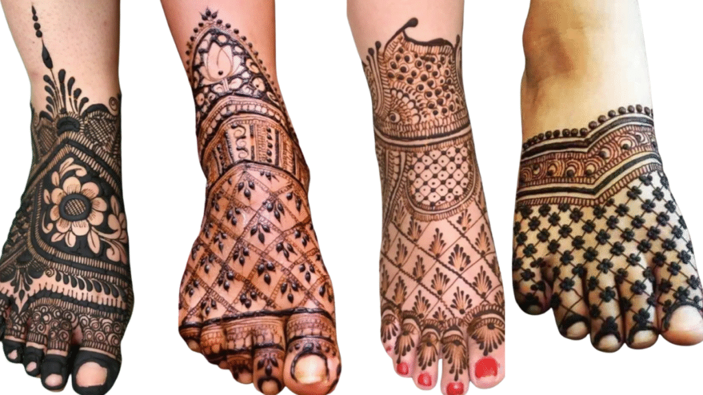 Foot Mehndi Design