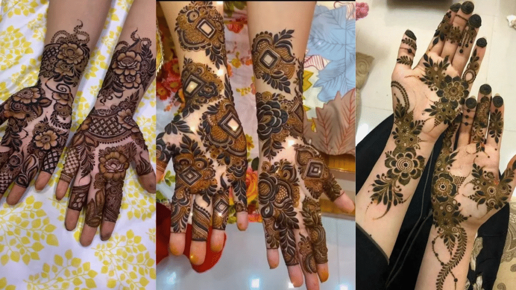Front Hand Mehndi