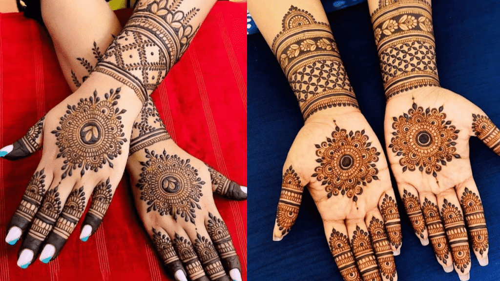 ब्राइडल मेहंदी डिजाइन
