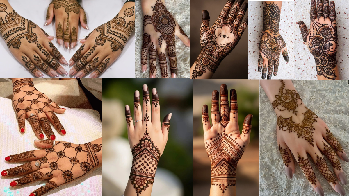 beautiful Engagement Mehndi