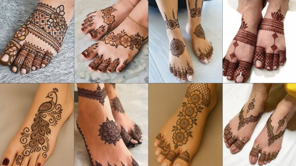 Foot Mehndi Design