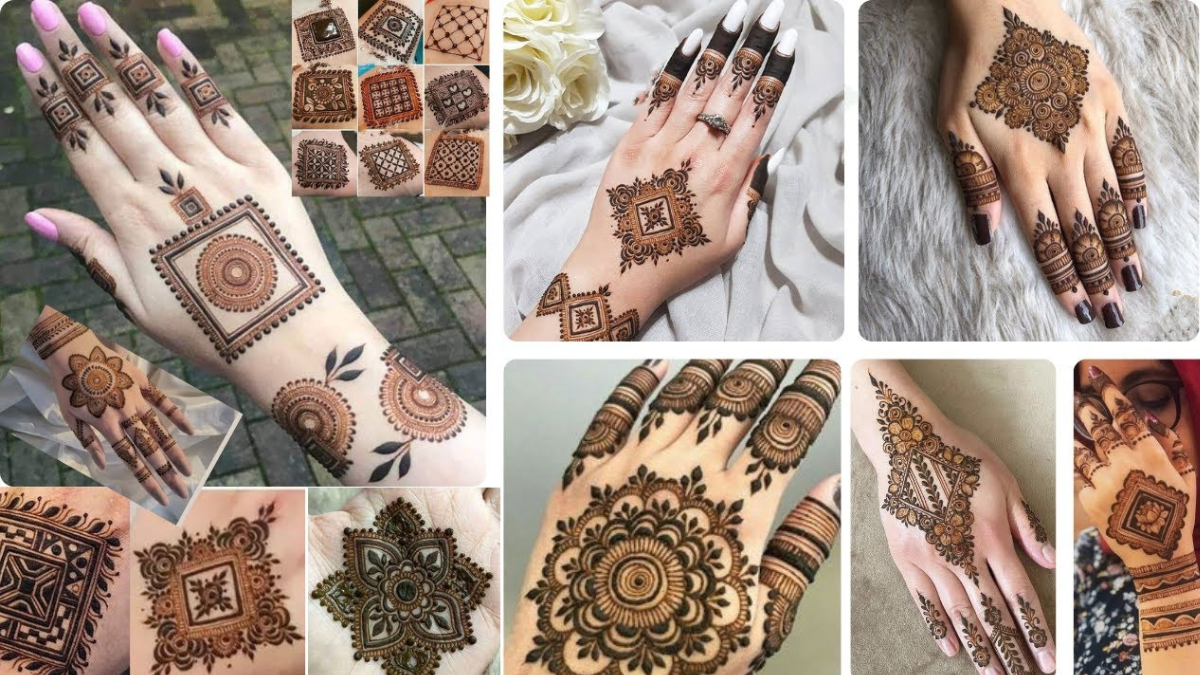 Modern Stylish Mehndi Design