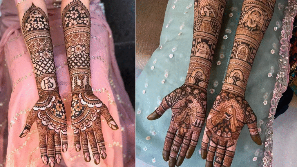 ब्राइडल मेहंदी डिजाइन