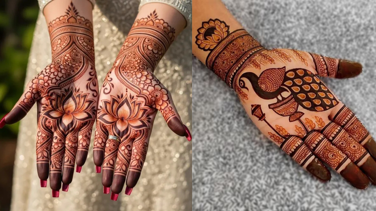 सबसे Unique Mehndi