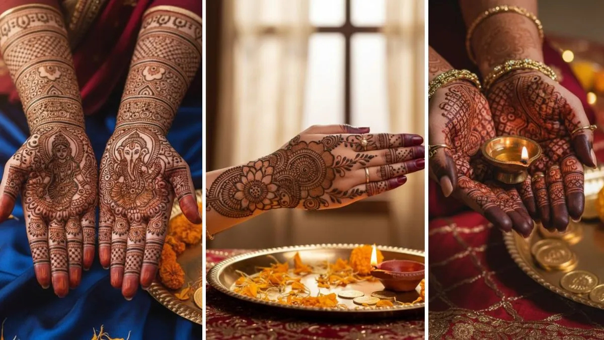 लेटेस्ट—मेहंदी सादगी में