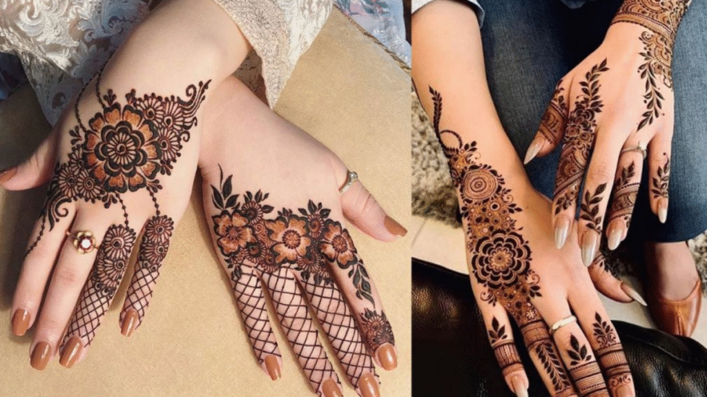 Front Hand Mehndi