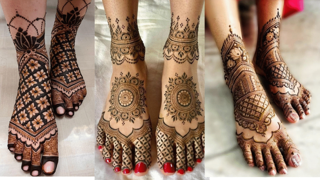 Foot Mehndi Design