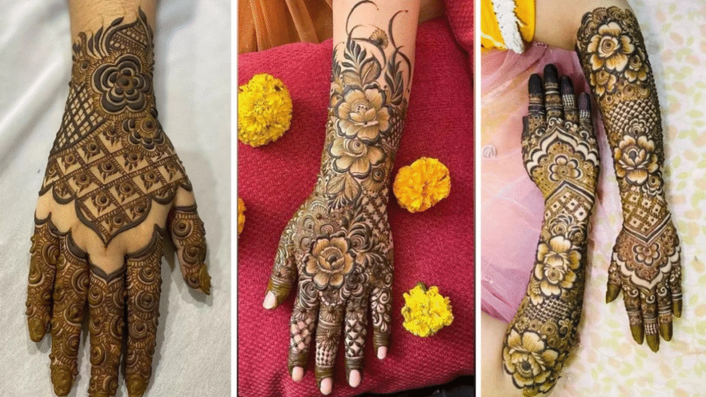 ब्राइडल मेहंदी डिजाइन