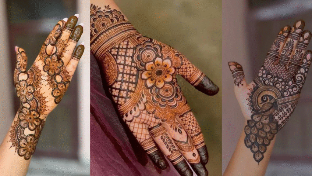 Modern Stylish Mehndi Design