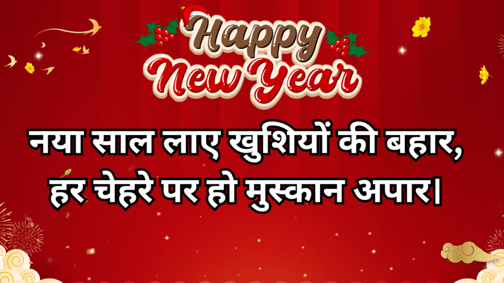 न्यू ईयर शायरी 