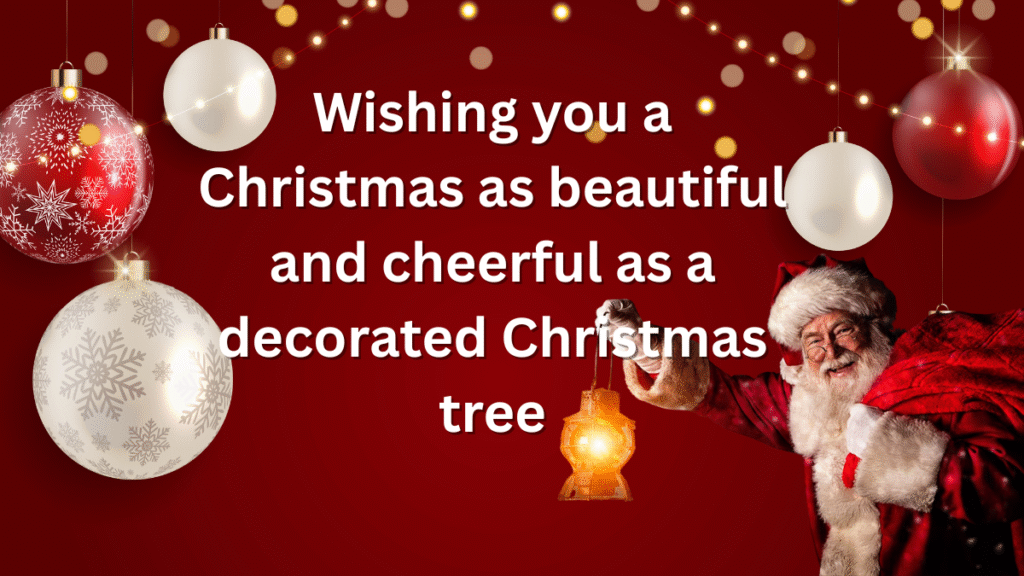क्रिसमस ट्री और त्योहार